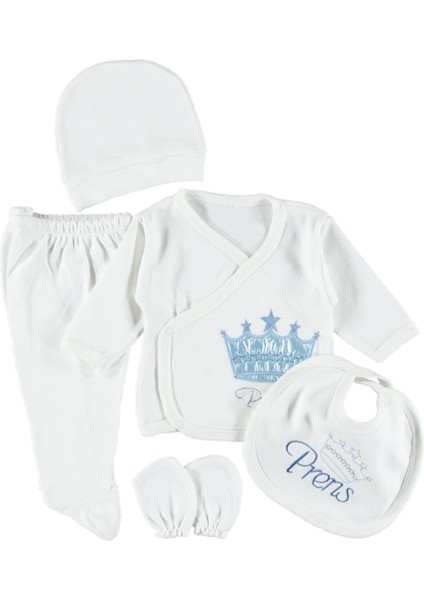 5 Li Zıbın Seti Hastane Çıkışı Pamuklu