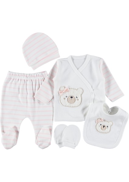 Kız Çizgili Ayıcık 5 Li Zıbın Seti 1/3 Ay fiyatları