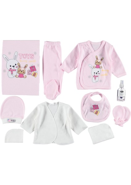 Tavşan Baskılı 10'lu Zıbın Seti fiyatları