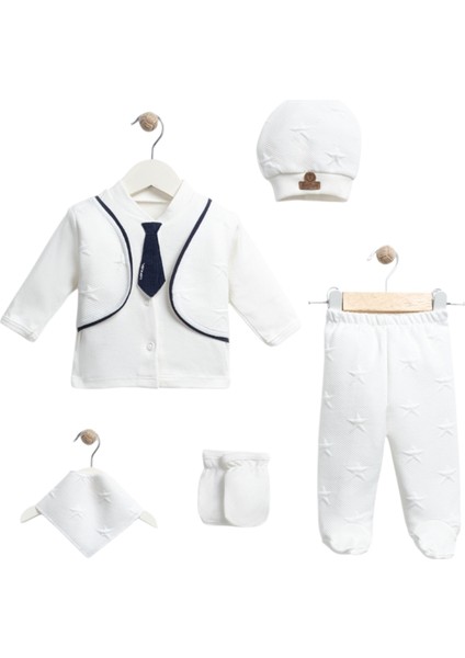 Organik 5 Li Zıbın Seti Hastane Çıkışı (Lüks Organik Ağız Mendili Hediyeli) fiyatları