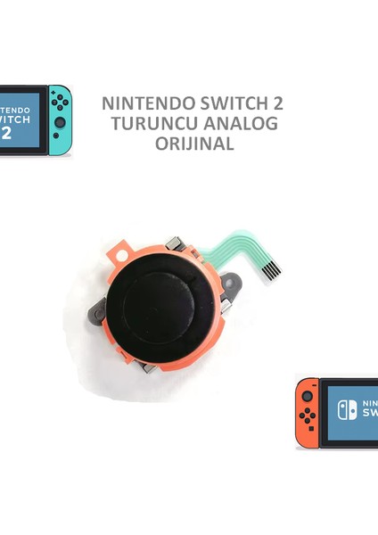 Nintendo Switch 2 Ns2 Joystick (Joycon) Analog Stick V2 Turuncu fırsatları