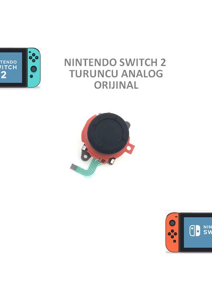 Nintendo Switch 2 Ns2 Joystick (Joycon) Analog Stick V2 Turuncu indirimleri