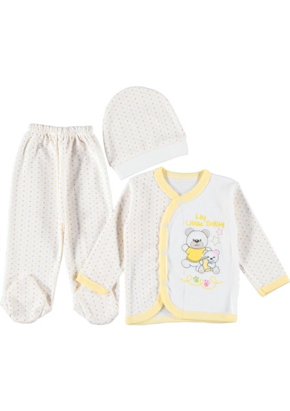 3 Lü Zıbın Takımı Kendinden Eldivenli