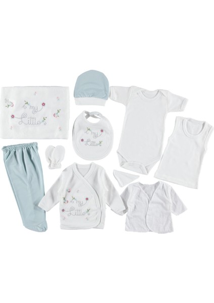 Lıttle Nakışlı 10 Lu Zıbın Seti Hastane Çıkışı