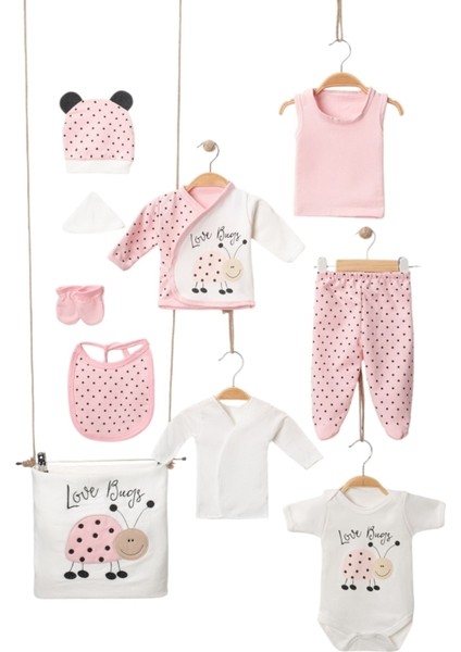 10 Lu Zıbın Seti Hastane ÇIKISI%100 Pamuklu Lüks Set modelleri