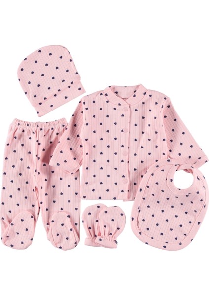 0-3 Aylık 5 Li Zıbın Seti Hastane Çıkış Seti %100 Pamuklu fiyatları