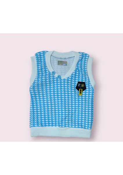 Yaka Düğmeli Süveterli Erkek Takım 3 Ay fiyatları