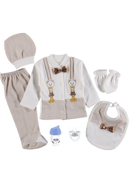 Papyonlu 7 Li Hastane Çıkışı Zıbın Seti fiyatları