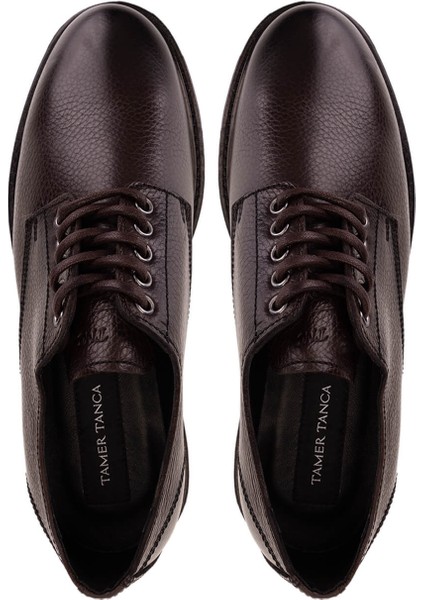 Erkek Hakiki Deri Kahverengi Klasik Ayakkabı 205 6111 Erk Ayk SK25-26 Kahve Fltr indirimleri