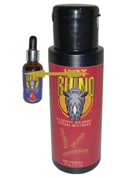Firexl Rhino 3xeffect Boostenlargetime Kremi + Rhino Erkeklerin Iligi Içeceği