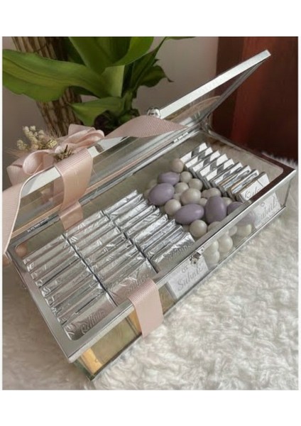 20X30 Çikolata Kutusu Şeffaf