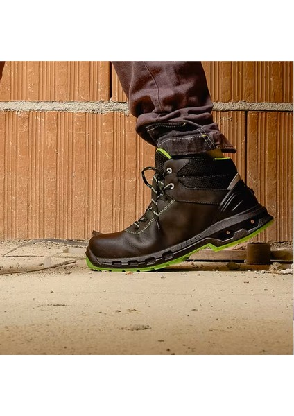 Garsport HEXA-G5000 Mıd E3 S3S Fo Sr Esd Bufalo Derisi Siyah/lime Iş Botu modelleri