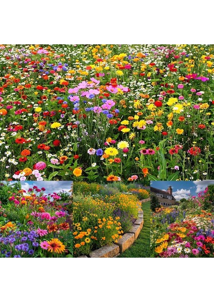 Kır Çiçekleri Tohumu Karışımı 12 Gr. Sürdürülebilir Bahçecilik