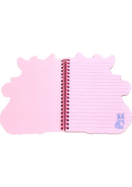 Kedi Tasarımlı Şekilli Defter fiyatları
