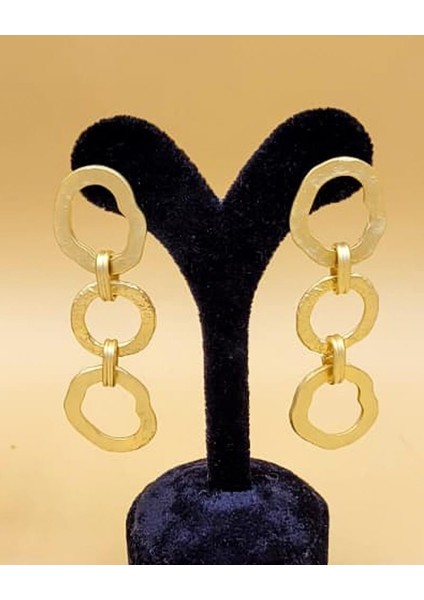 Altın Kaplama Zincir Model Küpe fırsatları