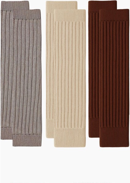 3 Çift Basic Kalın Pamuk Karışımlı Tozluk