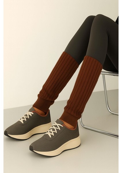 3 Çift Basic Kalın Pamuk Karışımlı Tozluk