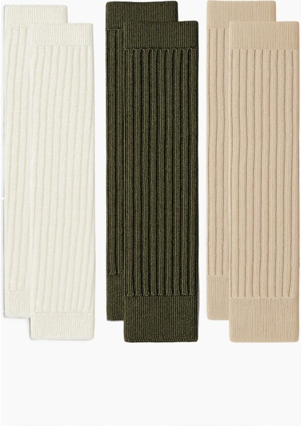 3 Çift Basic Kalın Pamuk Karışımlı Tozluk