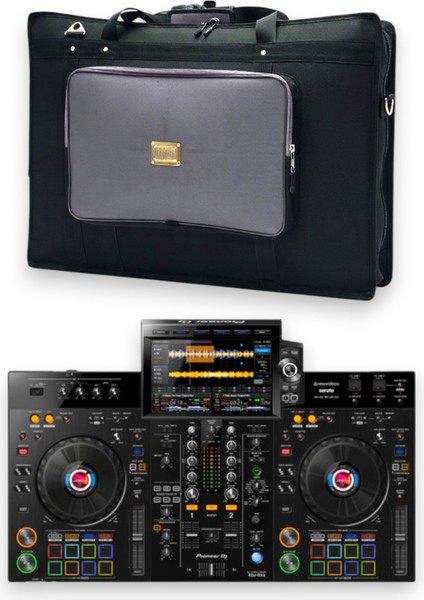 PIONER Xdj Rx3 Setup Için Uyumlu Çanta Soft Case Kılıf. Siyah Gri.