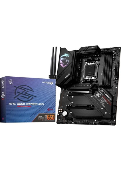 Msı Mpg B650 Carbon Wi-Fi Amd Am5 Ddr5 Atx Anakart - Teşhir