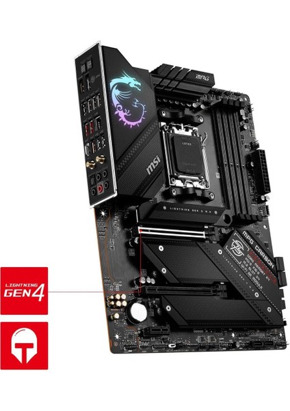Msı Mpg B650 Carbon Wi-Fi Amd Am5 Ddr5 Atx Anakart - Teşhir fırsatları
