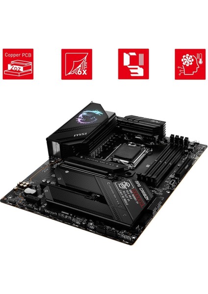 Msı Mpg B650 Carbon Wi-Fi Amd Am5 Ddr5 Atx Anakart - Teşhir indirimleri