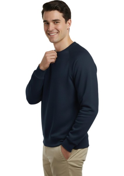Erkek Spor Reklam Kol Sweatshirt Regular Fit BGL-ST04951 fiyatları