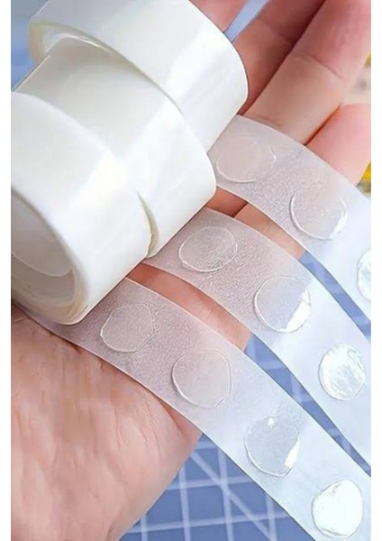 Balon Yapıştırma Bandı 100 Adet Balon Yapışkanı Parti Malzemeleri Doğum Günü