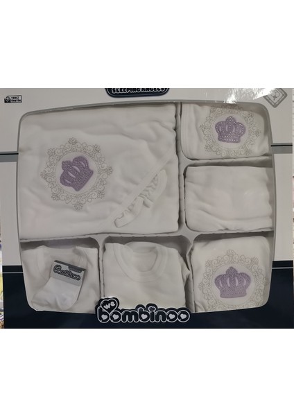 Nakışlı Taşlı Kaliteli 11 Li Hastane Çıkış Seti fiyatları