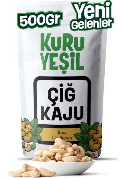 Çiğ Kaju 500 gr – Iri Tane Tuzsuz Katkısız Doğal Vegan Kuruyemiş