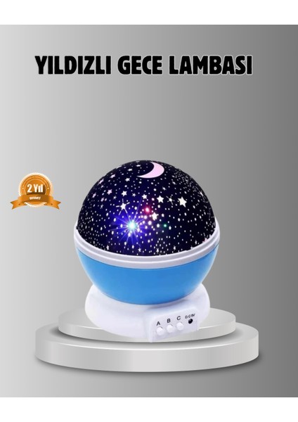 Çocuk Gece Lambası 6 Modlu Renkli LED Enerji Tasarruflu Masal Işığı - EMY9438-3460