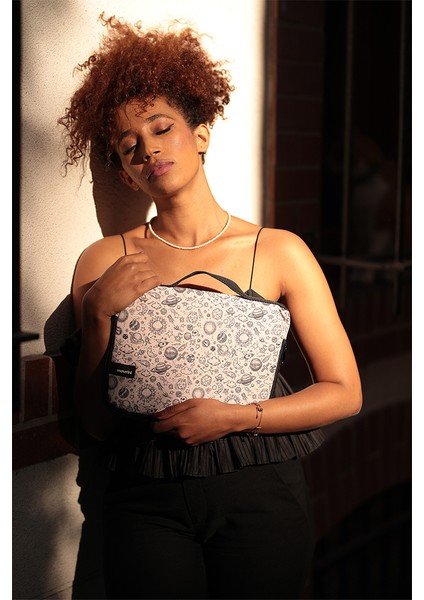 Uzay Temalı Samsung Galaxy Tab A11 8.7 Inç Desenli Smart Slim Tablet Çantası - Space modelleri