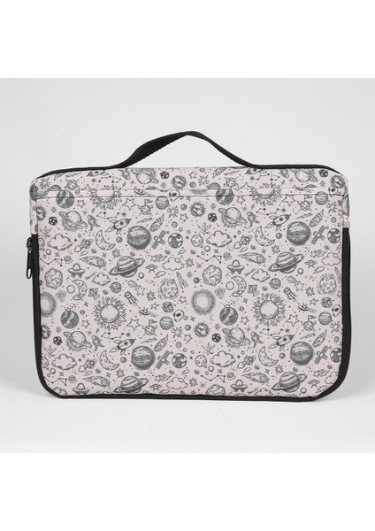 Uzay Temalı Samsung Galaxy Tab A11 8.7 Inç Desenli Smart Slim Tablet Çantası - Space fırsatları