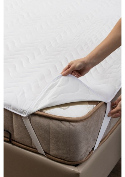 Kapitoneli Tek Kişilik Yatak Koruyucu Sıvı Geçirmez Alez (90 x 200 ) fiyatları