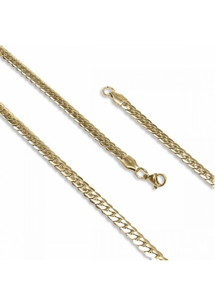 Erkek Yassı Yılan Sırtı Çelik Kolye 1.2mm x 4mm fiyatları