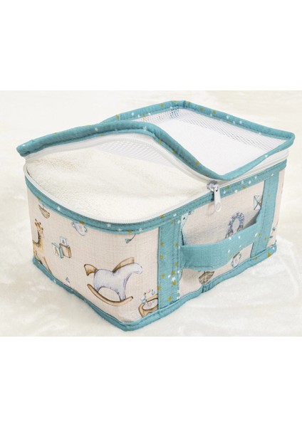 Baby 6'lı Desenli Fileli Bavul Valiz Içi Düzenleyici Çok Amaçlı Organizer (Yeşil) fiyatları