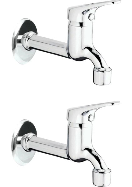 2li Aç Kapa Mix Lavabo Musluk Wc Lavabo Uzun Musluk Perlatörlü