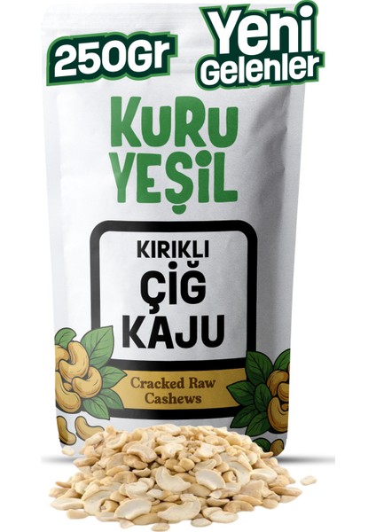 Çiğ Kaju 250 gr – Iri Tane Tuzsuz Katkısız Doğal Vegan Kuruyemiş