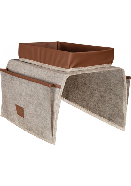Çok Amaçlı Deri Şeritli Cepli Koltuk Kenarı Düzenleyici 03938 fırsatları