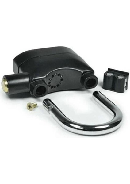 Desibel Siyah Alarmlı Çok Fonksiyonlu Ekstra Güvenlikli Kare Asma Dolap Kilidi fiyatları