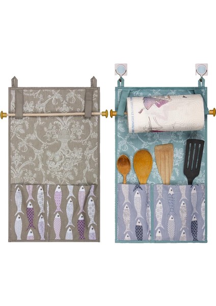 Çok Amaçlı Ahşap Kulplu Mutfak Peçete Askılığı ve Kaşıklık modelleri