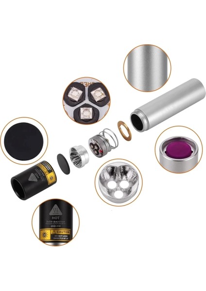 15 Watt 365NM Ultraviyole Para Işığı WT-305 modelleri