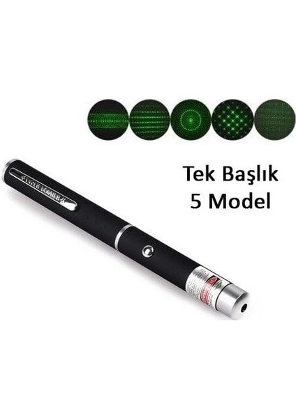 Yeşil Lazer Pointer 5000 Mw 15 Km Etkili (Tek Başlık 5 Model) fiyatları