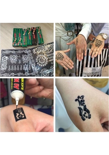 Hint Kınası Tüp Siyah modelleri