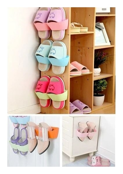 Banyo Terlik Tutucu - Kapı Arkası Pratik Raf - Terlik Tutucu Beyaz fırsatları