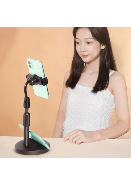 Masa Üstü Tablet ve Telefon Tutucu Plastik Aparat Siyah Telefon Standı fırsatları