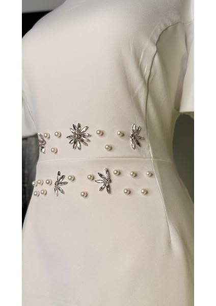 Couture – Inci & Kristal Taş Detaylı Kraliçe Elbisesi fiyatları