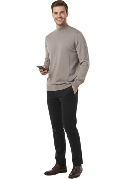 Erkek Yarım Balıkçı Yaka Regular Fit Kazak BGL-ST04954 fiyatları