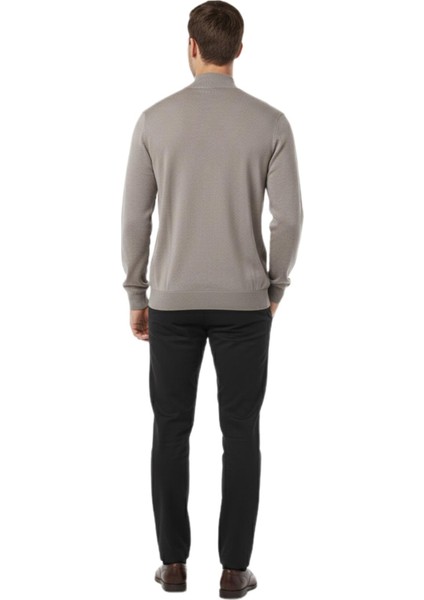 Erkek Yarım Balıkçı Yaka Regular Fit Kazak BGL-ST04954 modelleri