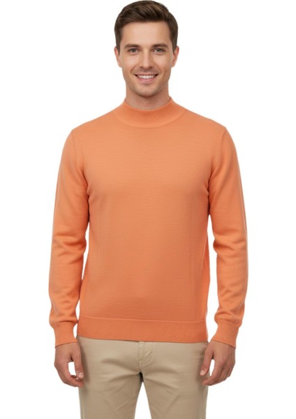 Erkek Yarım Balıkçı Yaka Regular Fit Kazak BGL-ST04954